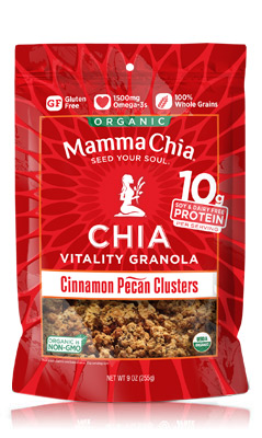 Vitality Granola – Cinnamon Pecan Clusters