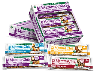 Mamma Chia Reduced Sugar Chia Vitality Bars