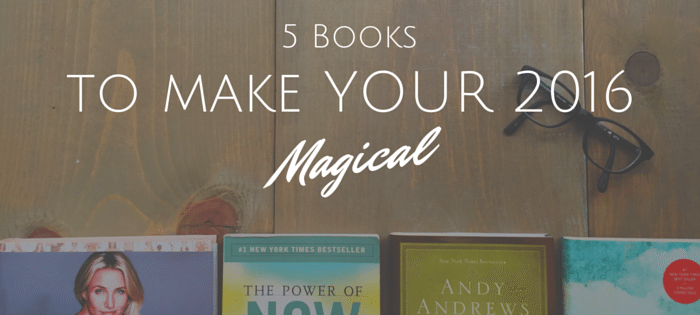 5 Books to Make Your 2016 Magical