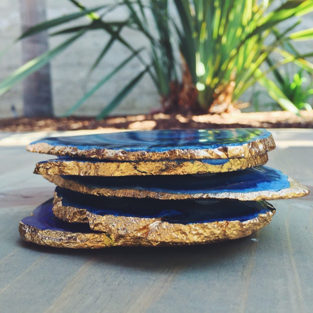 DIY Geode Coasters | Mamma Chia Blog