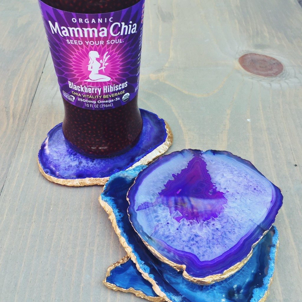 DIY Geode Coasters | Mamma Chia Blog