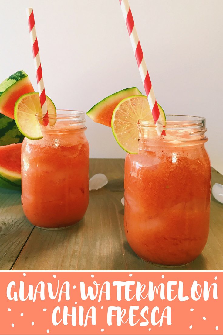 Guava Watermelon Chia Fresca