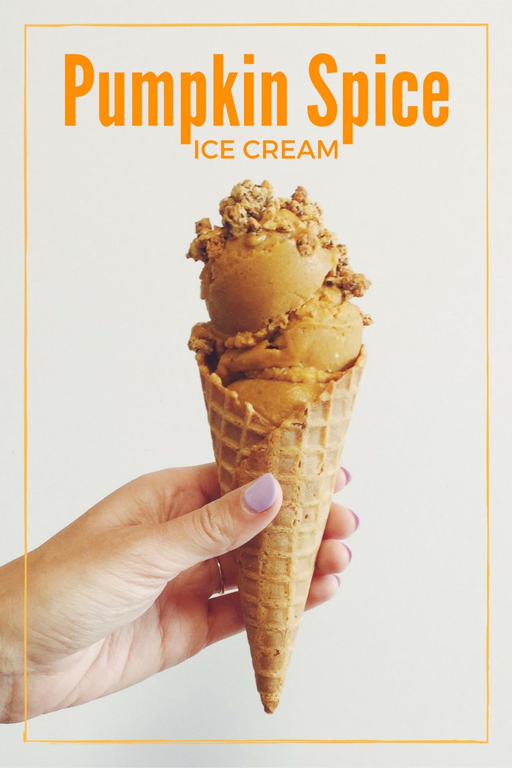 Pumpkin Spice Ice Cream