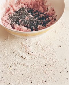 Cranberry Chia Sugar Scrub